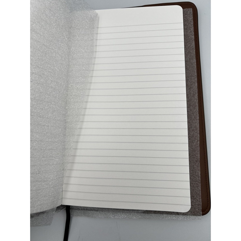 Michael Kors Brown MK Logo Medium Size Notebook New - Picture 7 of 7